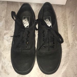 Black Vans